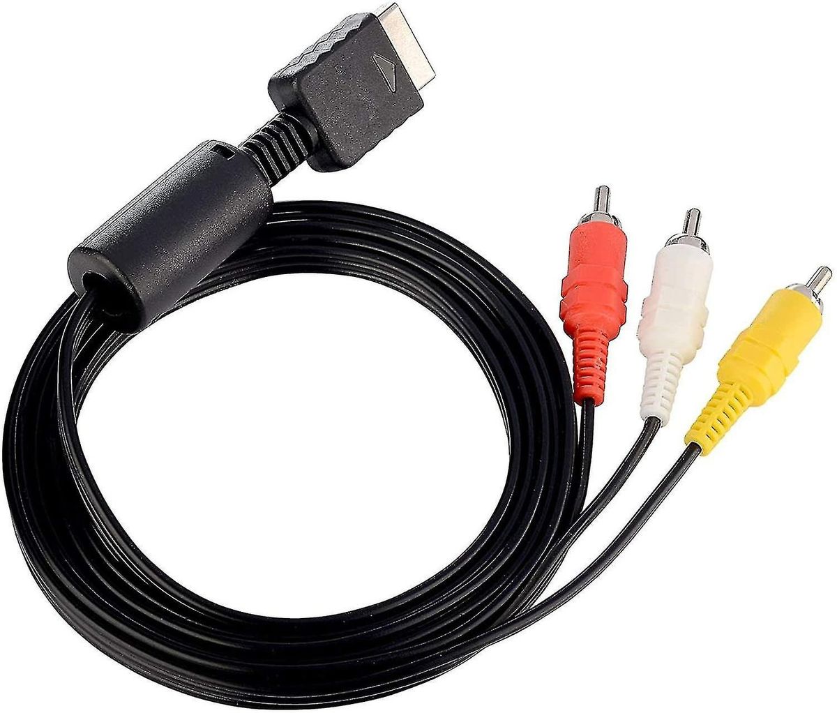 Ps2 Ps3 Av Cable, Av To Rca Cable Cord