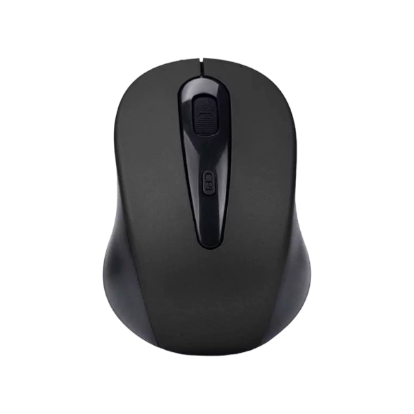 Ergonomic Design Wireless Mouse RF-2804B - Black
