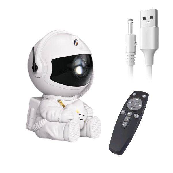 360-Degree Astronaut Starry Sky Projector HR Series - White