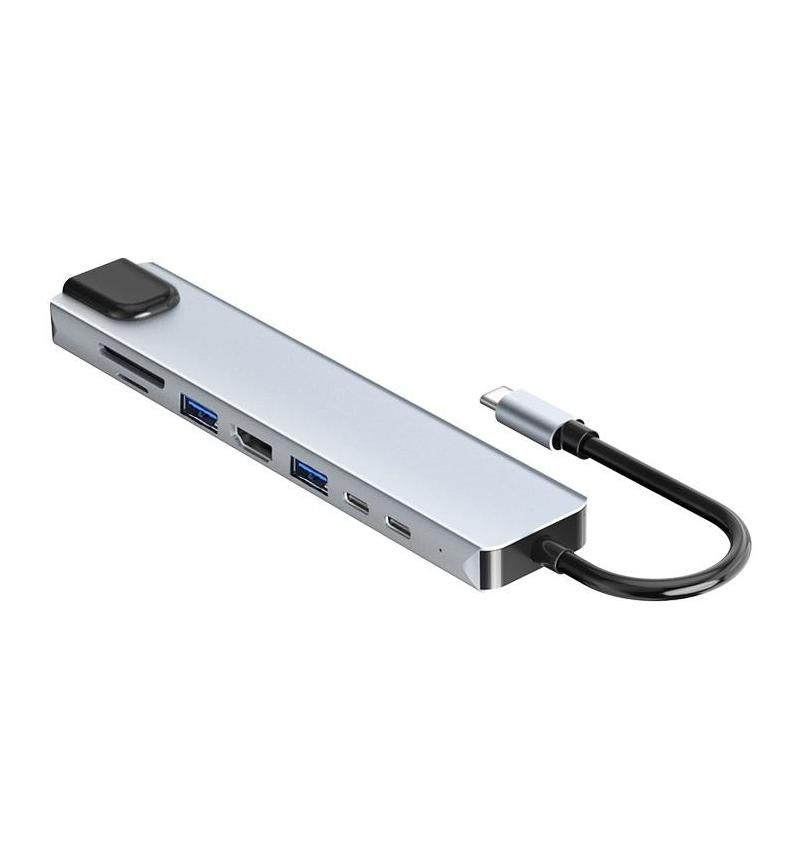 8 in 1 USB Type-C Network Hub
