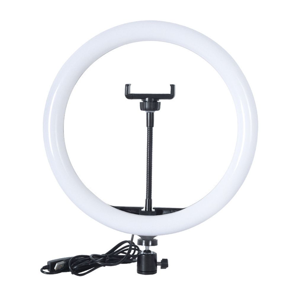 Soft Ring Light RGB LED 33cm & Universal Phone Holder without tripod
