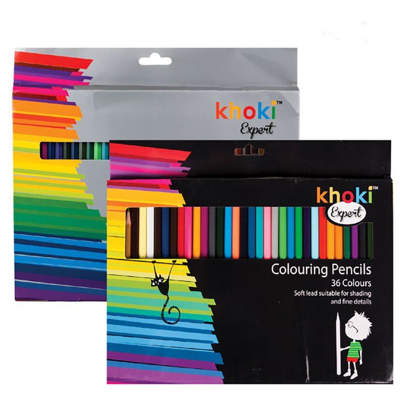 Bulk Pack x 2 Art+Craft Pencil Crayon Expert 36pc