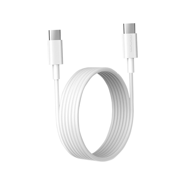 WUW - X189 - Fast Charging Type-C To Type-C Data Cable - 2M - White