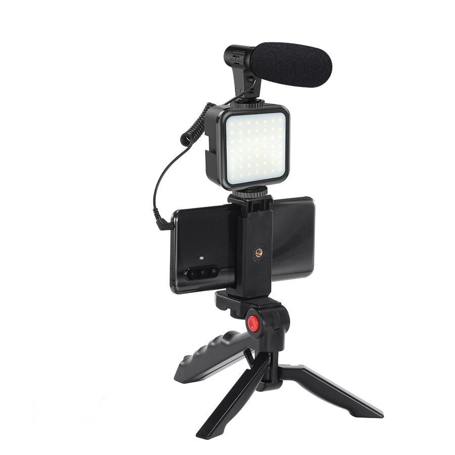 Professional Vlogging Video Shooting Kit With Mini Tripod