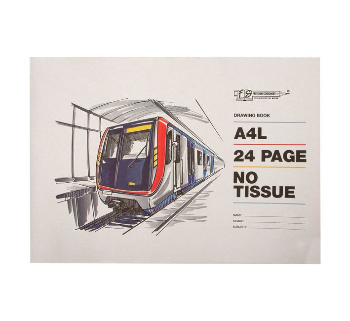 FS - Drawing Book - Soft Cover - No Tissue - A4 - 24 Page