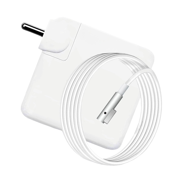 L-Shaped Connector MacBook Adapter - 24V - 45W - White
