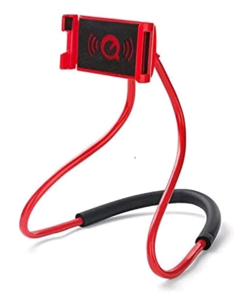 Lazy Neck cellphone holder - Red