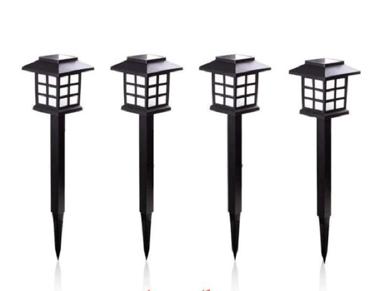 Outdoor Solar Power Garden Light- 4 Pack