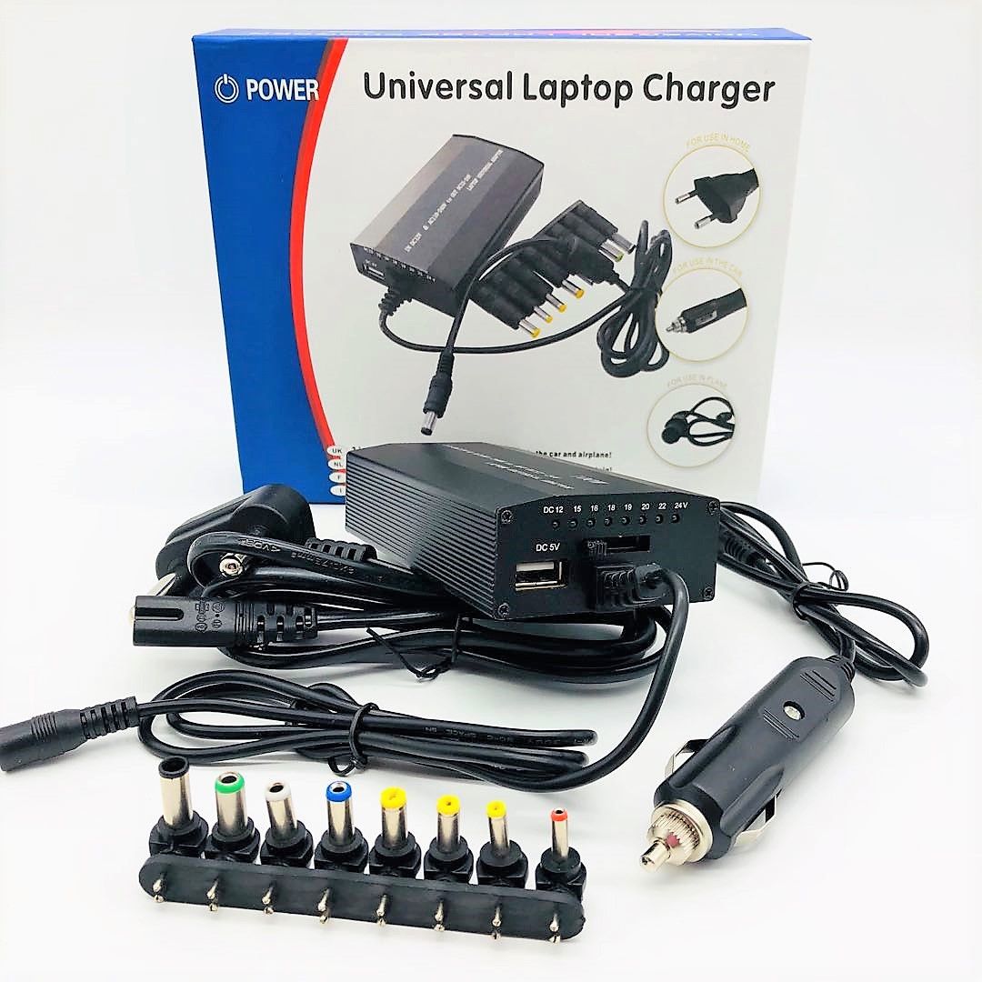 Replacement Universal Charger W/Car CHARGER laptop Adapter