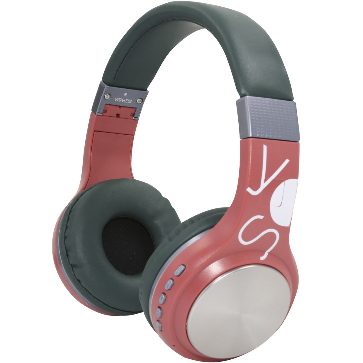 Soul Tech SY-BT1607 Wireless Foldable Headphones - Cherry Black