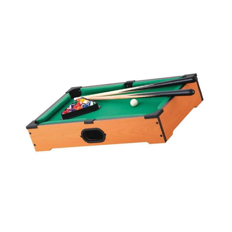 Mini Tabletop Wood Billiards Pool Table Game For Kids