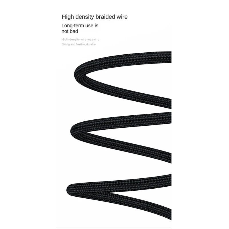 3 in 1 USB Transfer Port Fast Charging Cable and Charging Adaptor - 1 Pack