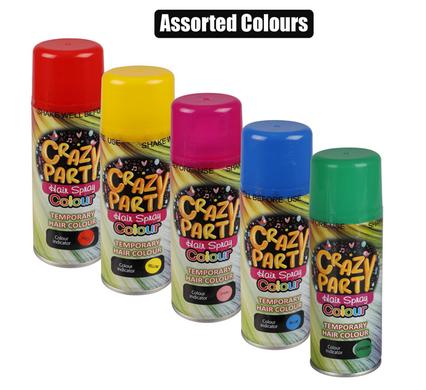 PARTY-SPRAY HAIR ASSORTED