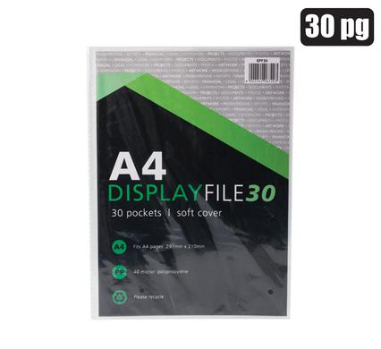 FILE DISPLAY-BOOK PL A4 30-PAGE