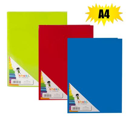 FILE 2-RING BINDER A4 ASSTD COLORS