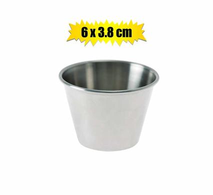 BOWL S/STEEL DIPPING 6X3.8cm