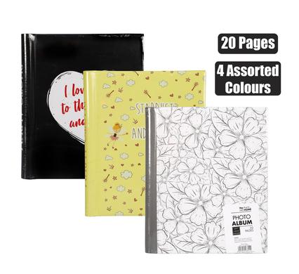 PHOTO-ALBUM 20 PAGE ADHESIVE SPIRAL