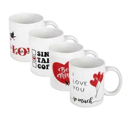 MUG OCCASIONS LOVE STRAIGHT SHAPE ASSTD