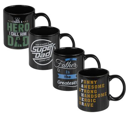 MUG OCCASIONS DAD BLACK ASSTD
