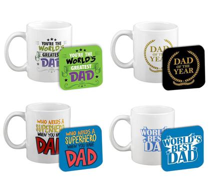 MUG OCCASIONS DAD 2PCE MUG+COASTER