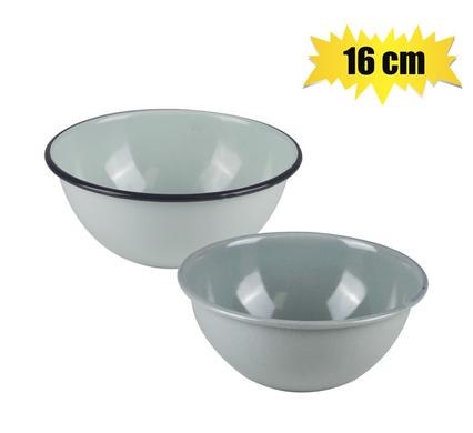 MIXING BOWL ENAMEL 16cm CASH BOWL