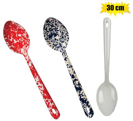 SPOON ENAMEL 30cm