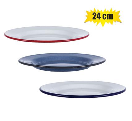 PLATE ENAMEL 24cm DINNER