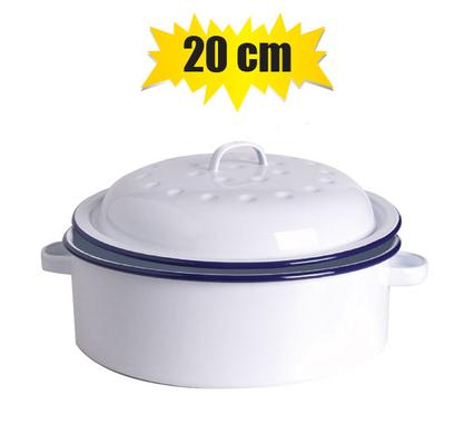 ROASTER ENAMEL 1st-GRADE ROUND 20cm