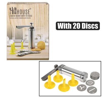 COOKIE MAKER SET+20 DISCS