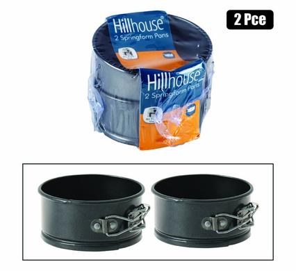 BAKEWARE NON-STICK SPRINGFORM 2PC 12x4cm