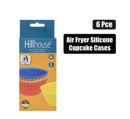 AIR FRYER SILICONE CUPCAKE CASES 6PC
