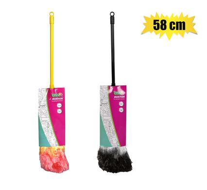 DUSTER POLYESTR 58cm ASSTD COLOURS