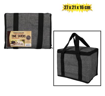 COOLER-BAG DENIM 27x21x16cm