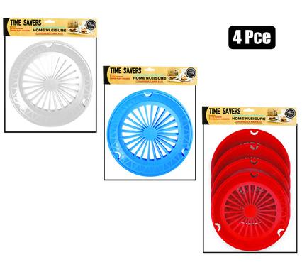 PAPER-PLATE-HOLDERS PL 4PCE ASST COLOURS