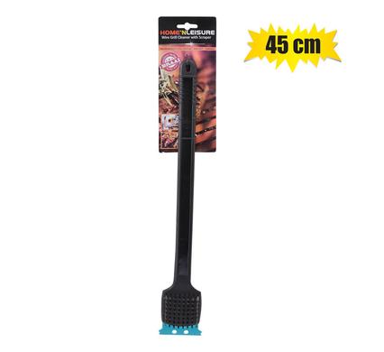 BBQ GRILL-CLEANER 45cm LONG-HANDLE H&L