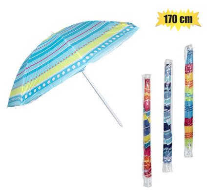 UMBRELLA-BEACH 170cm DIAM THICK RIB