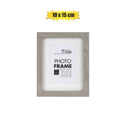 PICTURE-FRAME MDF 10x15cm RUSTIC GREY