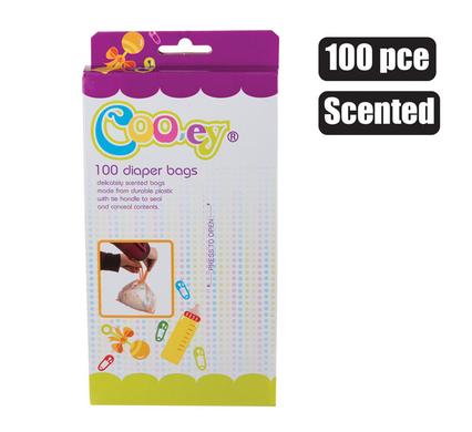 COOEY DIAPER DISPOSAL-BAGS 100PCE