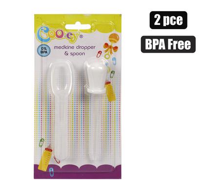 COOEY MEDICINE DROPPER+SPOON