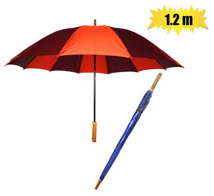 UMBRELLA GOLF 8-RIB TWO-TONE 1.2m DIA