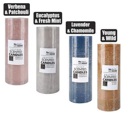 CANDLE PILLAR ROUND 6.8x19 REVIVE ASSTD