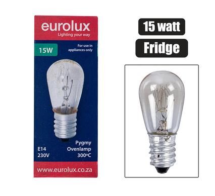 GLOBE PYGMY-BULB SES 15W (FRIDGE)