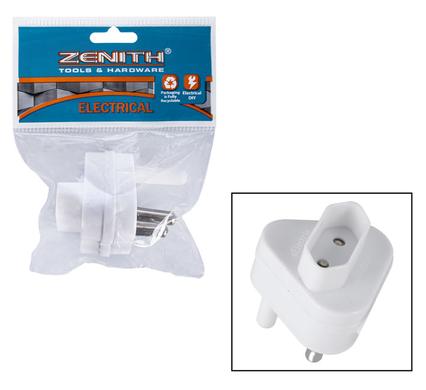 PLUG-ADAPTOR 2PIN EUROMATE ZENITH