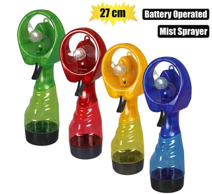 FAN MINI 27cm WITH MIST SPRAYER