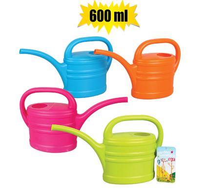GARDEN KIDS WATER-CAN 0.6L ASSTD