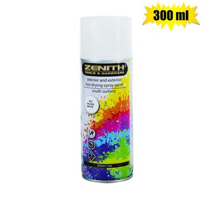 SPRAY-PAINT ZENITH 300ml NET GL-WHT