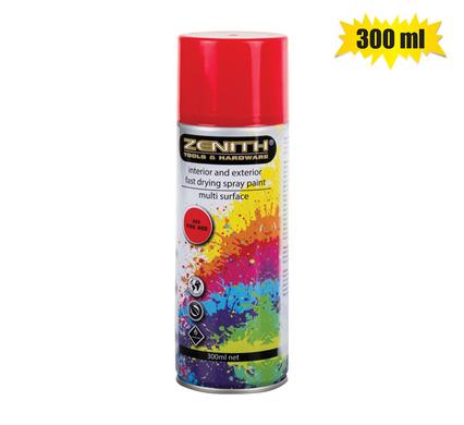 SPRAY-PAINT ZENITH 300ml NET F-RED