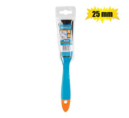 PAINT-BRUSH WDN-HANDLE 25mm PVC-BAG