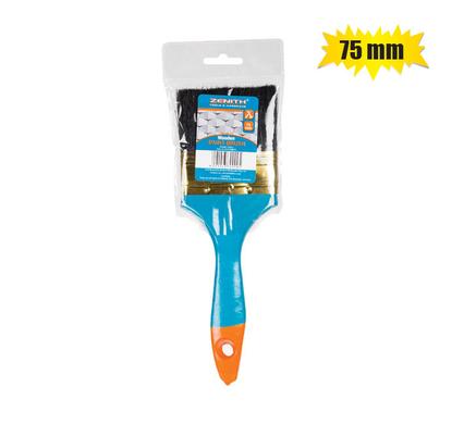 PAINT-BRUSH WDN-HANDLE 75mm PVC-BAG