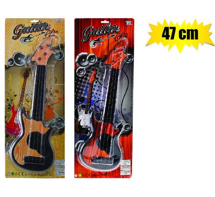 MUSICAL STRING GUITAR ROCKER 2TONE 47cm